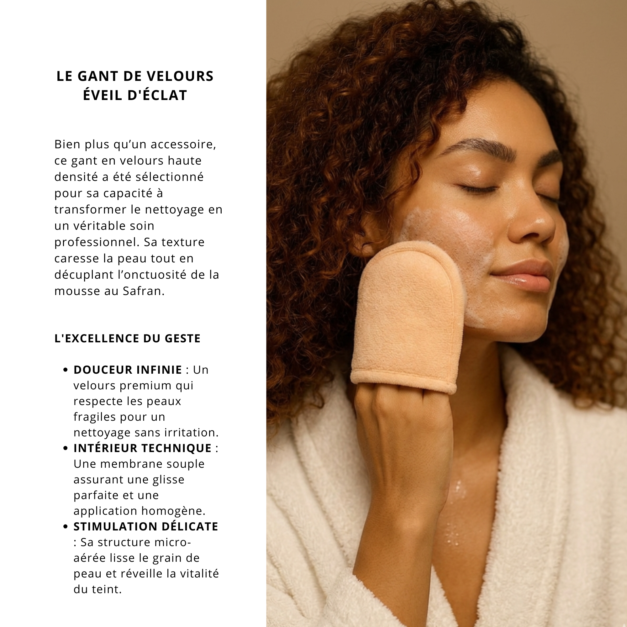 Le Soin Syndet Régénérant au Safran Pur